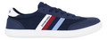 Lambretta Vulkan Mens Casual Smart Lace Up Canvas Pump Trainers