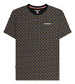Lambretta Mens Geometric Target Retro Mod Ska Casual T-Shirt
