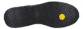 Anvil Traction Ohio Mens/Womens S1P SRC Safety Work Trainers, black sole with textured grip pattern and yellow slip-resistant patch.