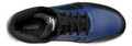 PUMA Safety PUMA Front Court Mens Composite Toe Midsole S3 Work Safety Boots, blue and black athletic footwear with lace-up design and protective features.