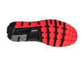 Albatros Lift Impulse Men's Composite Toe Midsole Work Trainers, sole view showing red and black rubber outsole with durable tread pattern