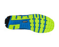 Albatros Lift Impulse Mens Composite Toe Midsole Work Trainers, close-up view of the colorful sole showcasing its Vibram outsole design with bright yellow, blue, and black accents.