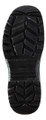 V12 Defender Mens Lace Up Composite Toe Midsole Work Boots, close-up view of the black rugged tread sole.