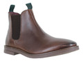 Catesby Mens Smart Casual Dress Leather Dealer Chelsea Pull On Boots