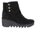 Fly London Brom Womens Zip Up Chelsea Dealer Mid Ankle Boots