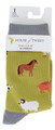 House Of Tweed Womens Animal Luxury Premium Bambo Socks