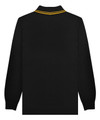 Lambretta Mens Smart Casual Knitted MOD Long Sleeve Twin Tipped Polo