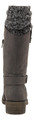 Rocket Dog Telsa Womens Tall Zip Up Mid Calf Biker Buckle Boots