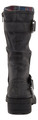 Rocket Dog Trumble Womens Zip Up Mid Calf Biker Buckle Boots