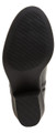 Rocket Dog York Womens Pull On Smart Dealer Chelsea Ankle Boots, close-up view of the black rubber sole showing tread pattern.