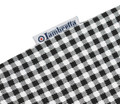 Lambretta Mens Classic Gingham Lined Mod Retro Ska Casual Polo