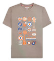 Lambretta Mens Classic Carnaby Music Graphic Casual T-Shirt