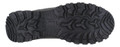 Sports Gaudi Summits Mens Leather Hiking Walking Trail Lace Up Ankle Boots, close-up view of the rugged black rubber sole showing deep tread and grip pattern.