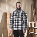 Scruffs Mens Worker Padded Checked Lumberjack Shirt Coat