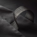 Scruffs Worker Mens Lightweight Workwear Trousers, close-up of durable fabric and black loop detail.