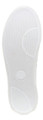 Rocket Dog Cheeryful Womens Slip On Casual Trainers Shoe, white outsole sole of the shoe with textured pattern for grip and comfort.