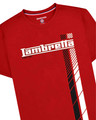 Lambretta Mens Fade Racing Stripe Retro Mod Ska Casual T-Shirts