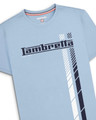 Lambretta Mens Fade Racing Stripe Retro Mod Ska Casual T-Shirts