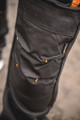 Worktough Mens Cargo Stretch Fit Cordura Work Trouser Fleece Jogger