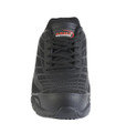 ARMA Mens ARMA A27 OSPREY S1P Safety Work Composite Toe Midsole Trainer, black safety work shoe with a resilient rubber sole and breathable mesh upper for workplace safety and comfort.