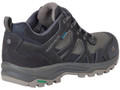 Karrimor Bodmin Low 6 Mens Walking Hiking Trekking Trainers, Grey and Black outdoor walking shoe with mesh and synthetic overlays.