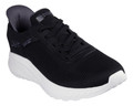 Skechers Bobs Squad Chaos Solid Step Mens Slip-Ins Casual Trainers