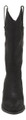 Rocket Dog Feria Womens Mid Calf Cowboy Western Pull On Boots, black mid-calf cowboy boots with pull-on style and Western design.
