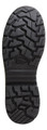 Red Wing Shoes Red Wing VersaPro 3030 Mens S7L Tall 8" Waterproof Safety Ankle Boots, black rugged outsole with deep treads for traction and durability.