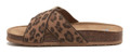 Rocket Dog Annie Womens Casual Flip Flop Slide On Sandals, Leopard print slip-on sandals with cushioned footbed and comfortable design