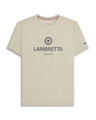 Lambretta Mens Brand Target Logo Smart Classic Retro T-Shirt