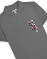 Lambretta Mens Casual Iconic Badges MOD SKA Polo Shirt