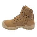 APACHE Outback Mens Side Zip Safety Work Composite Toe S3 Boots