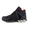 Reebok TrailGrip Mid Mens S3 SR Safety Toe/Midsole Trainers, black and red safety work shoes designed for durability and protection with slip-resistant outsole.