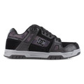 DC Work Crew Stag Mens Work Safety S3 Composite Toe/Midsole Trainers, black and grey work trainers with the DC logo, designed for safety and durability.