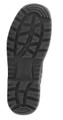 Blundstone 196 Mens Classic Pull On Chelsea Safety Work Steel Toe Boots, image of the black durable shoe sole with rugged tread design for safety and traction.