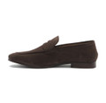 Thomas Crick Harley Mens Penny Loafer Slip On Suede Smart Shoes