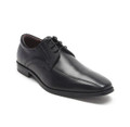 Thomas Crick Hutton Mens Lace Up Casual Formal Leather Smart Shoes, stylish black leather dress shoes with lace-up design and sleek appearance.