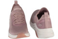 Skechers Bobs Sparrow Flex Instant Clout Womens Casual Trainers, pink athletic sneakers with breathable mesh upper and cushioned sole.