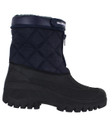 GroundWork Womens Muckers Mukker Stable Winter WaterProof Lined Snow Boots, black waterproof winter snow boots with quilted fabric and rugged sole.