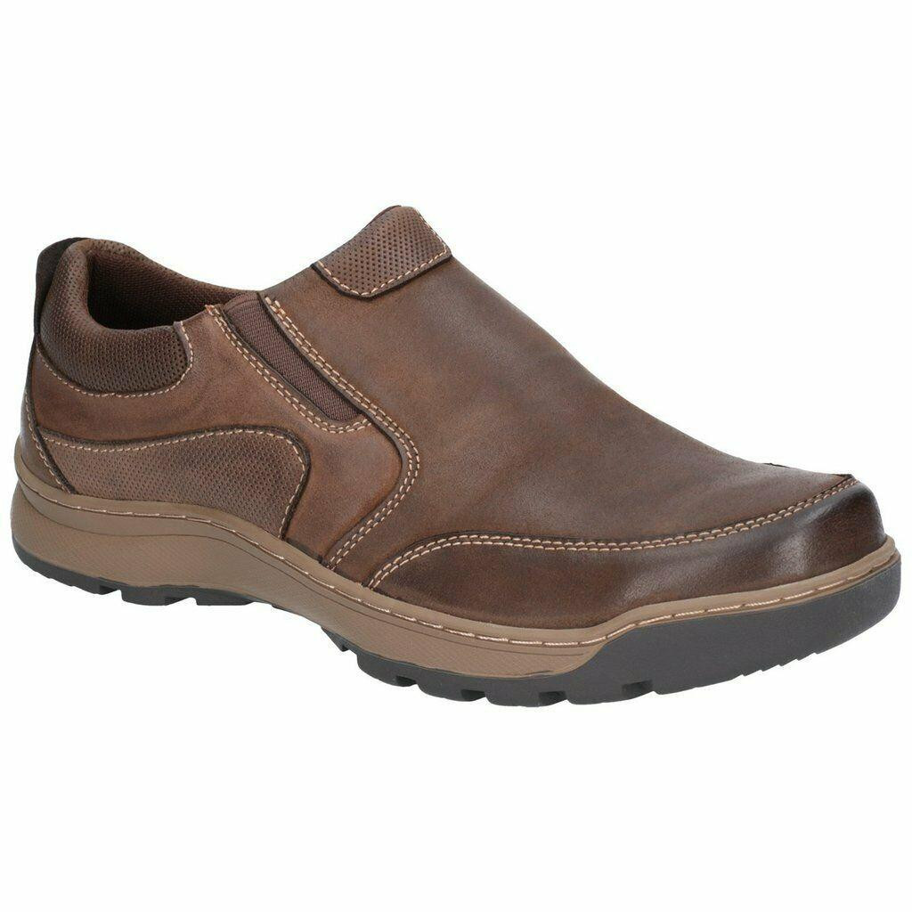 Hush Puppies Men\'s Brown Leather Jasper Slip-On Loafers Size 11.5 Hush Puppies Men main image 3