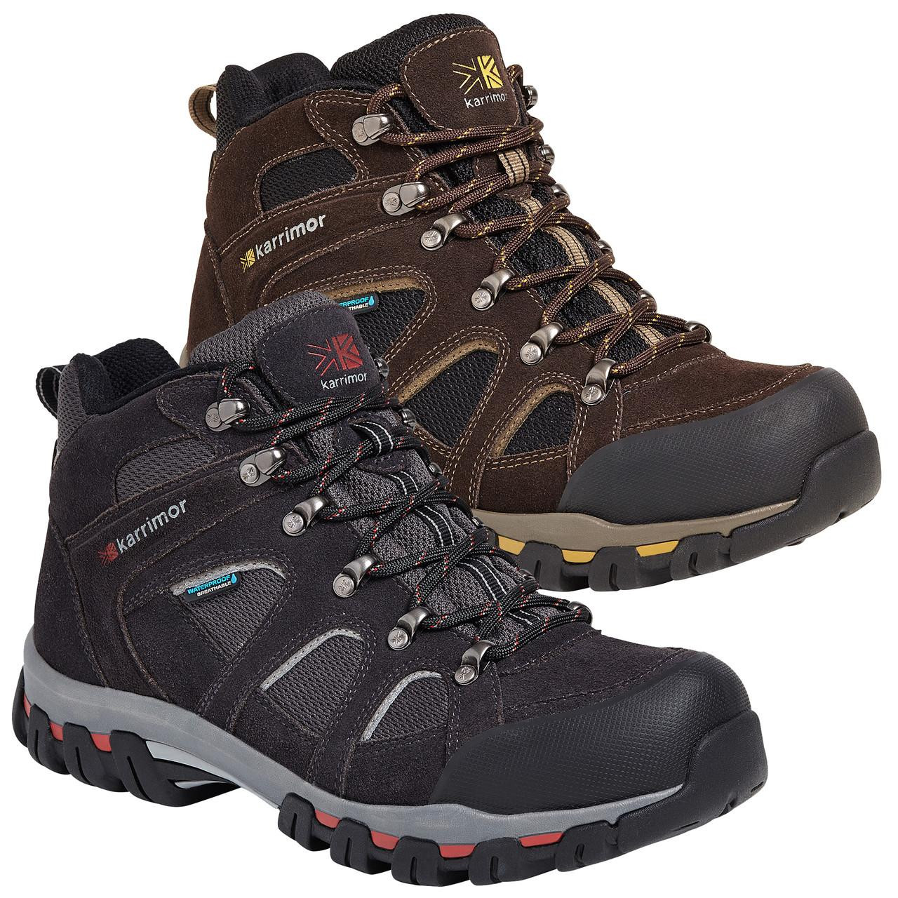 Walking Boots Karrimor Men's Bodmin Low Weathertite Trail Shoes Mens Walking Boots Karrimor Mount Low Karrimor Mens Mount Low Walking Shoes  Waterproof Hiking Treking Outdoor