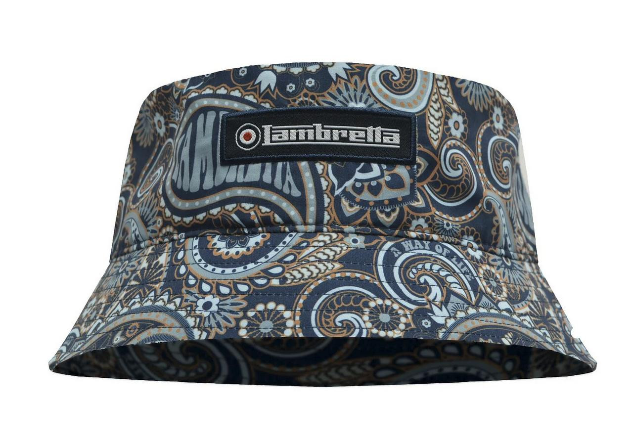 Lambretta Bucket Paisley Festival Summer Hat - ShoeStation Direct