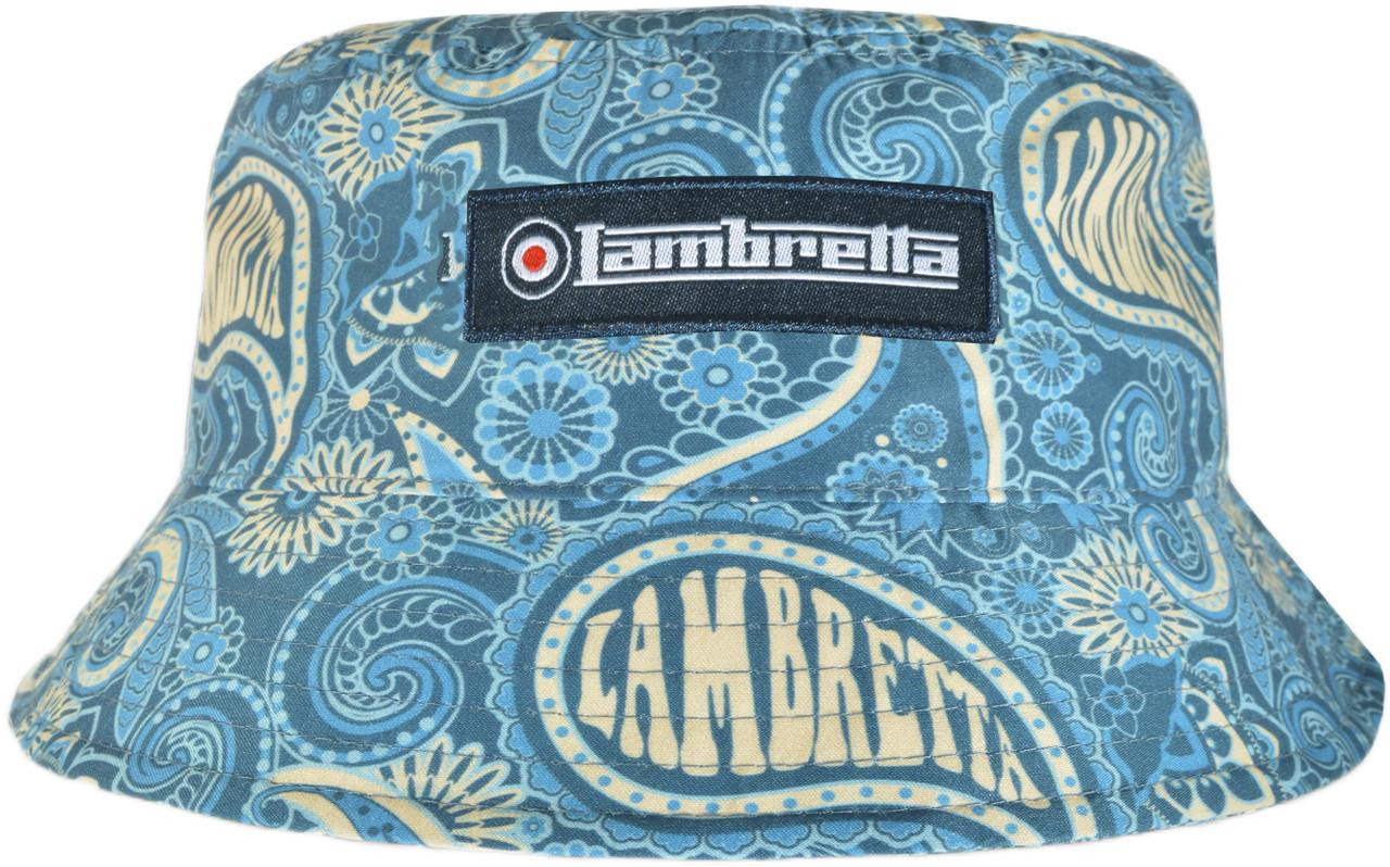 Lambretta Bucket Paisley Festival Summer Hat - ShoeStation Direct