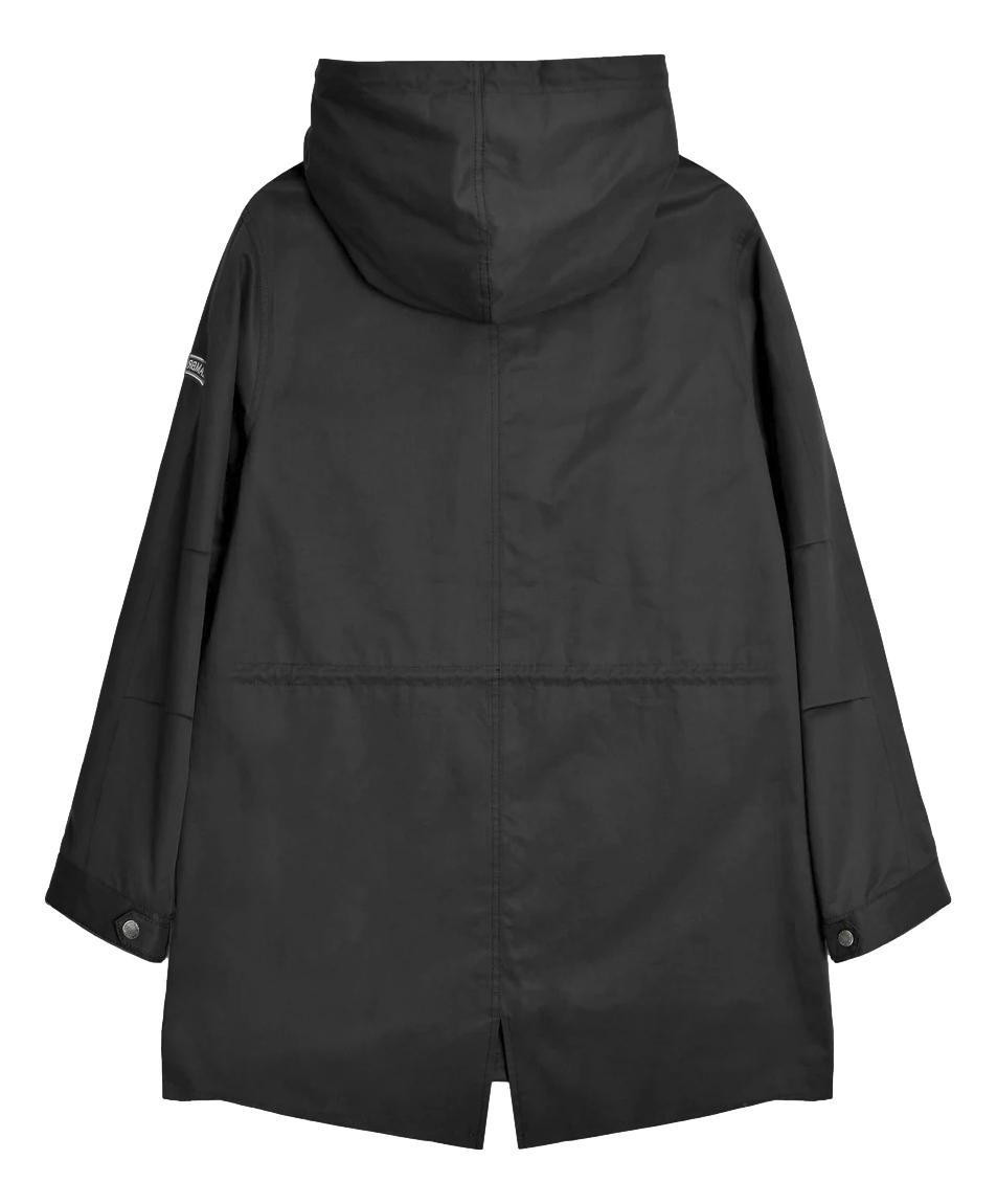 Lambretta Mens Shower Resistant Hooded Classic Badge Fishtail