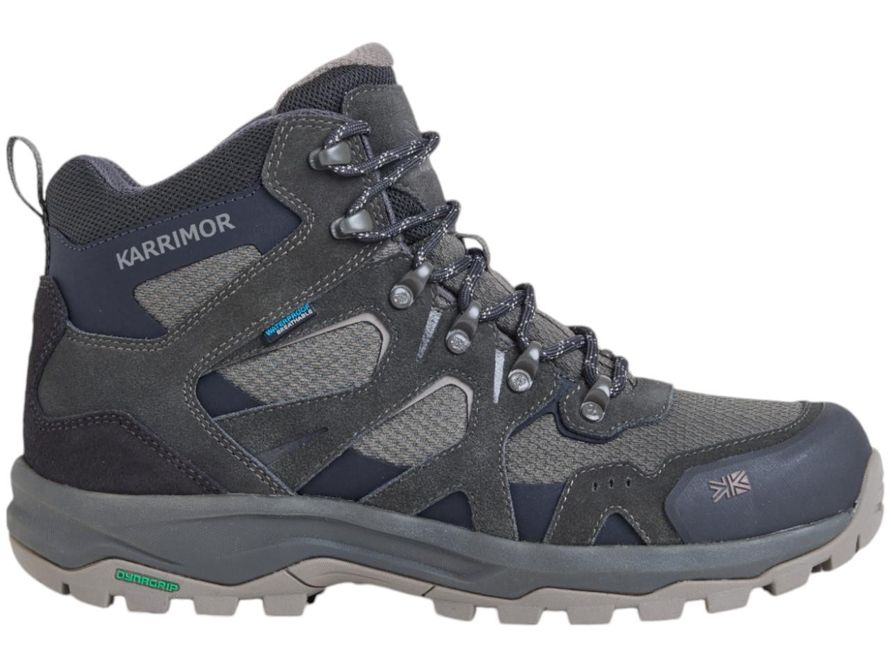 Men\'s Grey Rugged Trail Boots with Supportive Ankle M_BridgerPeakGtx_BisonBrown_Ou  main image 4