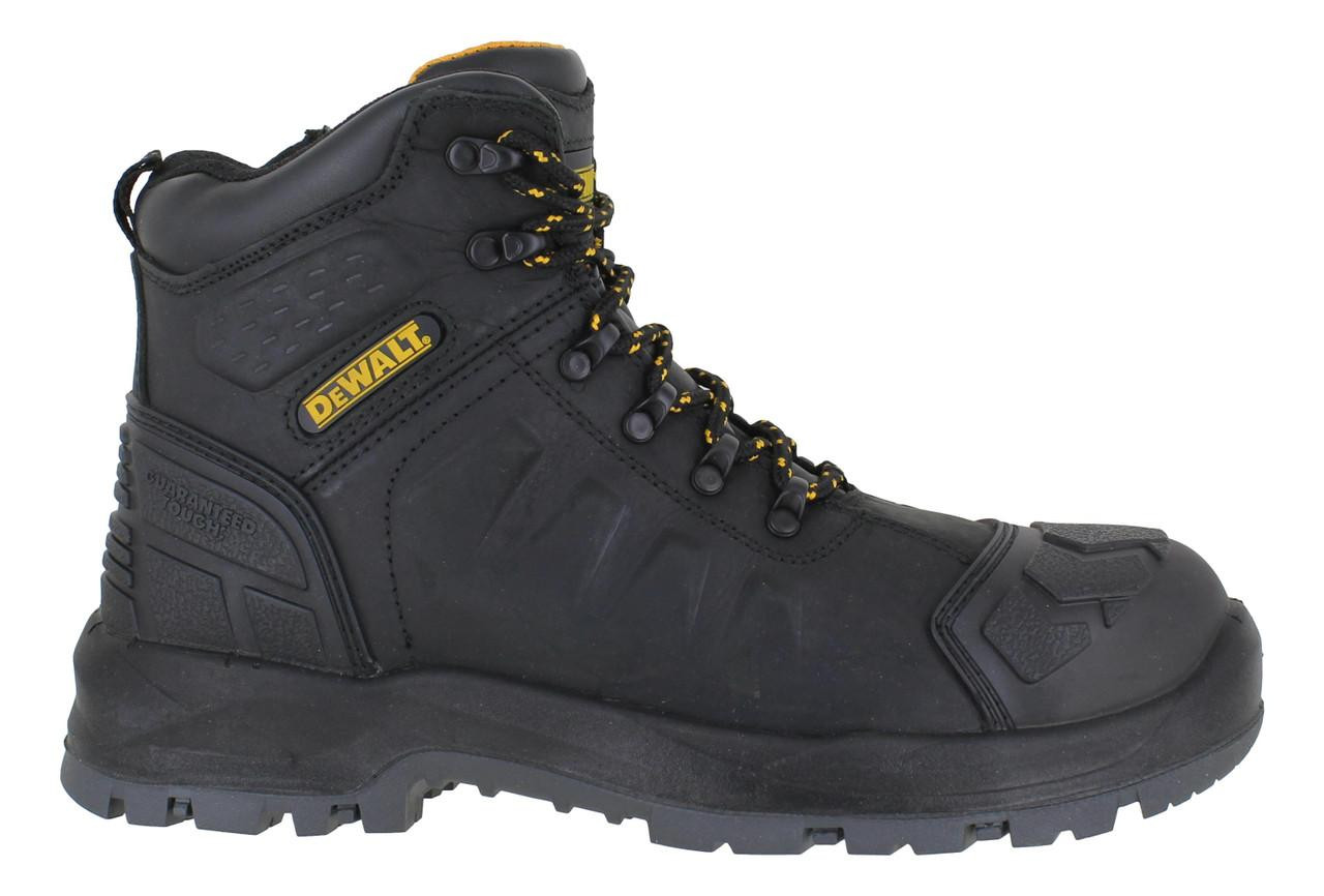 エルディール DeWalt Hadley Mens S3 Size Zip Steel Toe Work Lace Up Boots