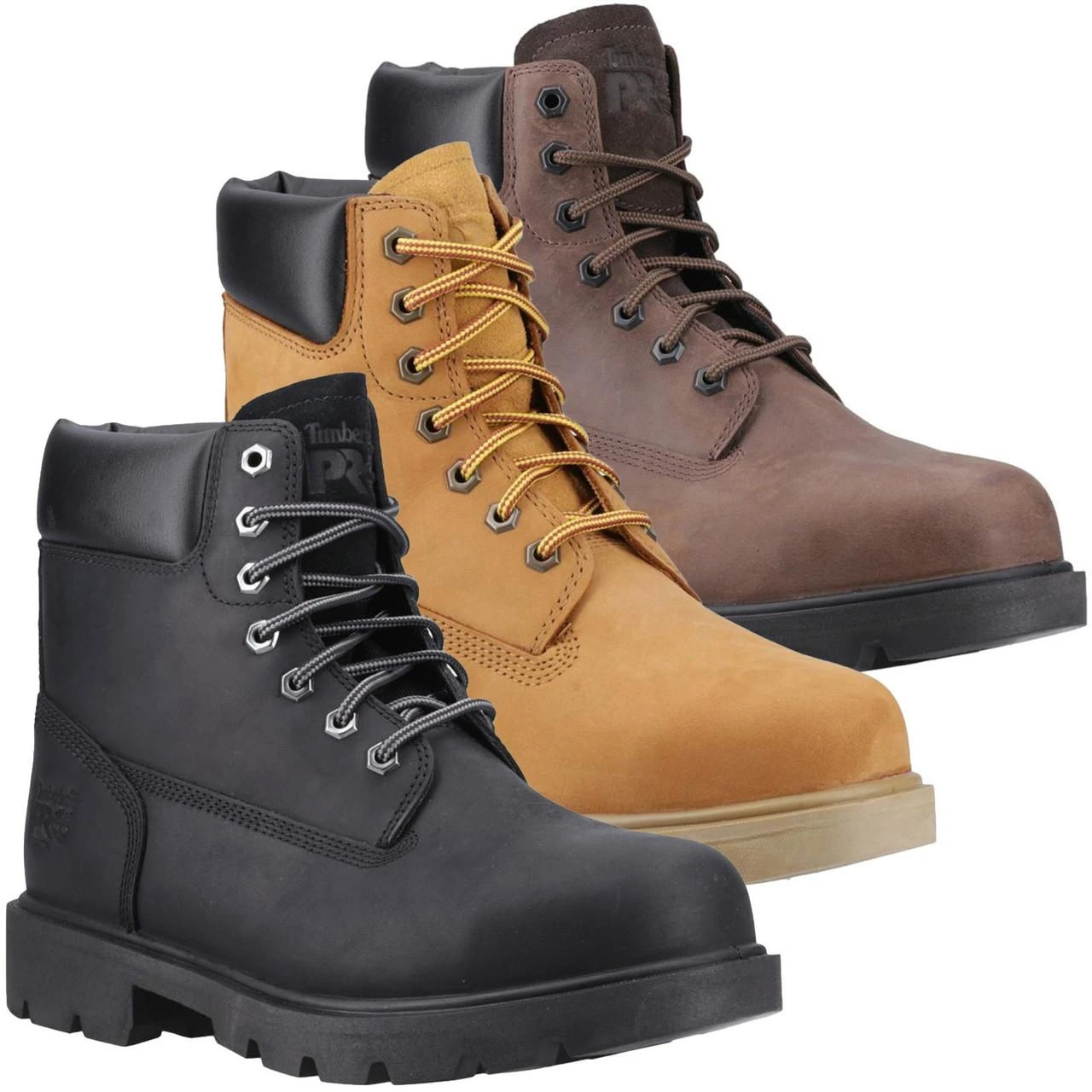 Timberland PRO Men\'s Dark Brown Leather Boots Size 14.5 Timberland Premium Espresso 6 Inch Leather Dark/ Boots in  main image 4