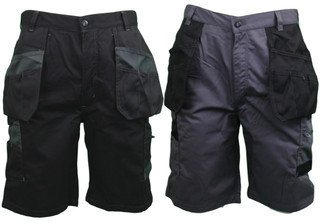 Himalayan Mens Multi-Pocket Work Trade Cargo Pockets Shorts