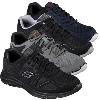 Skechers Verse-Flash Point Mens Sports Gym Walking Lace Up Trainers