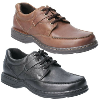 Hush Puppies Randall II Mens Lace up Leather Casual Oxford Shoes